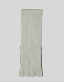 Jupe longue en maille