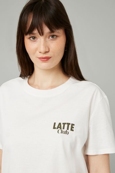 T-shirt imprimé devant/dos