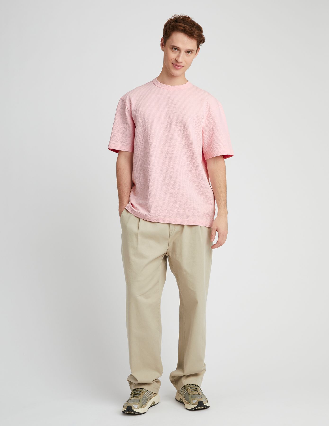 T-shirt matière fantaisie