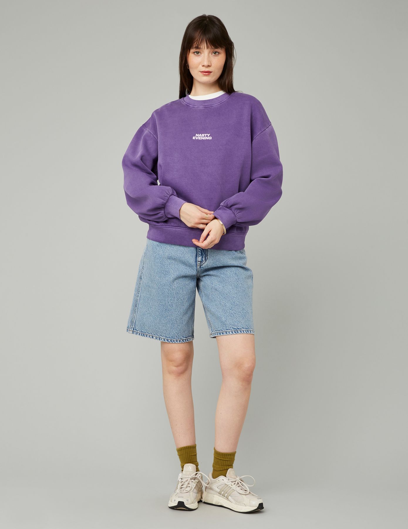 Sweat col rond imprimé