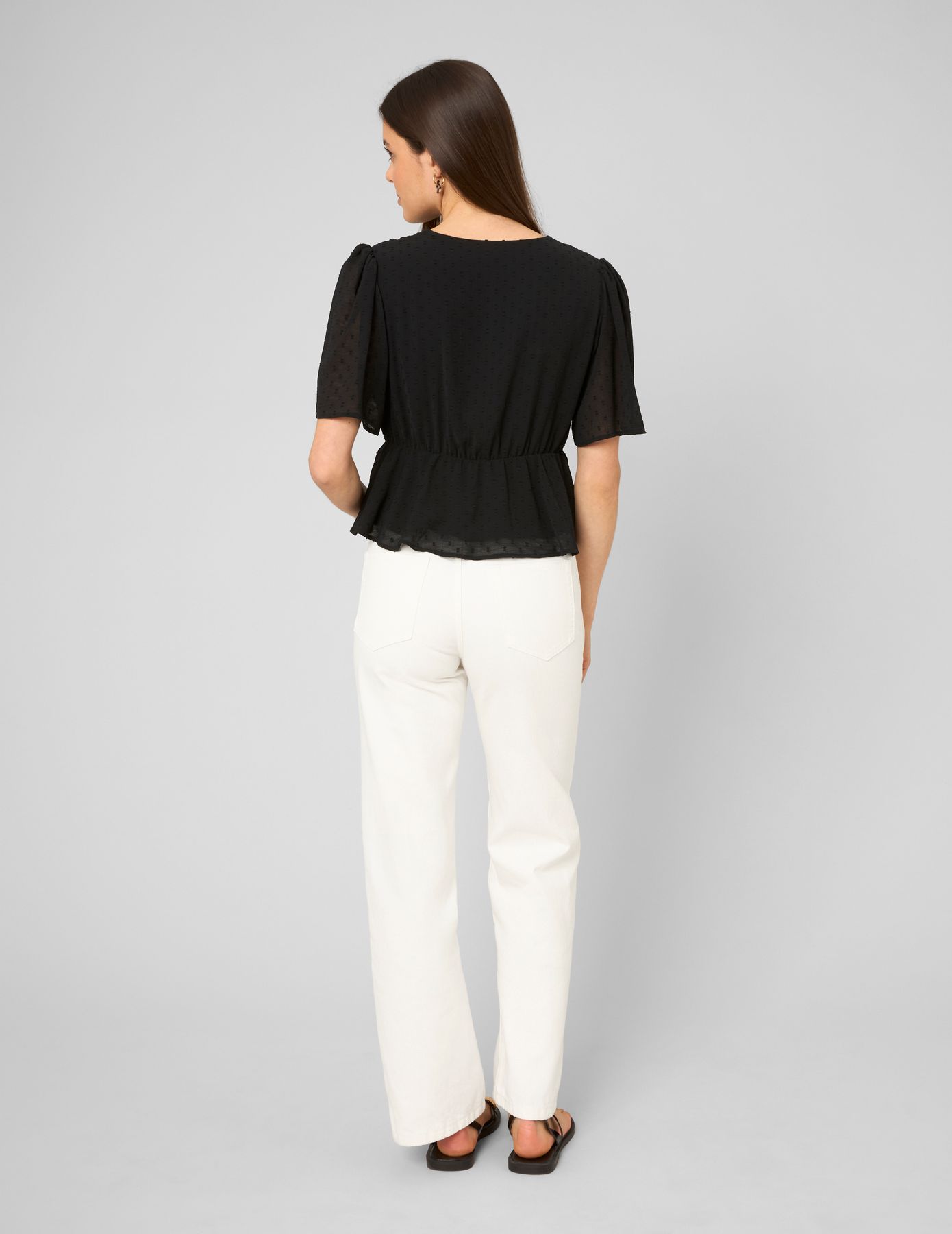 Blouse en plumetis
