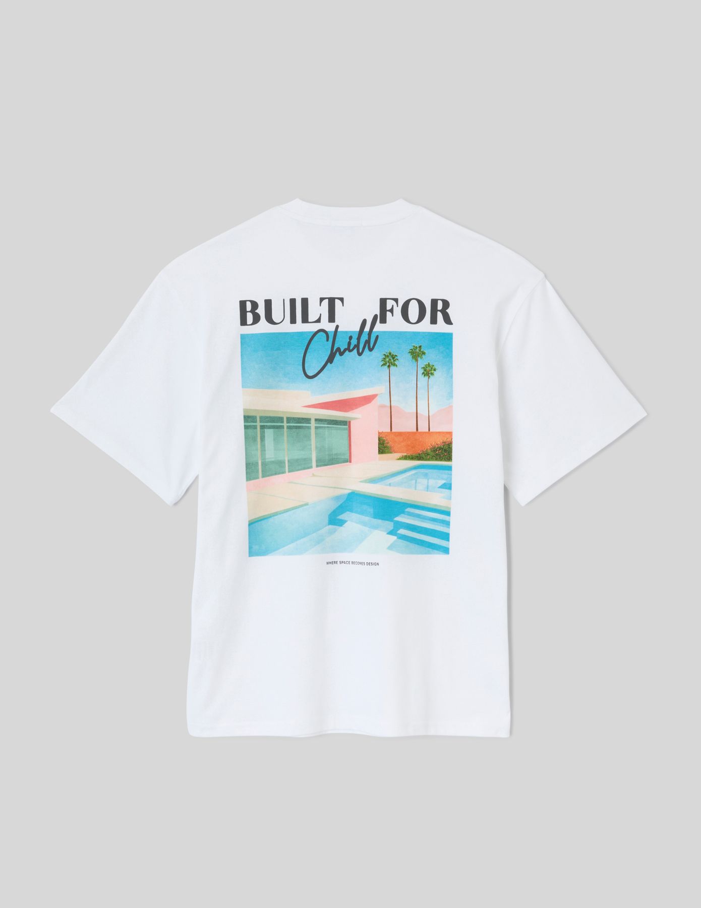 T-shirt imprim&eacute; devant / dos