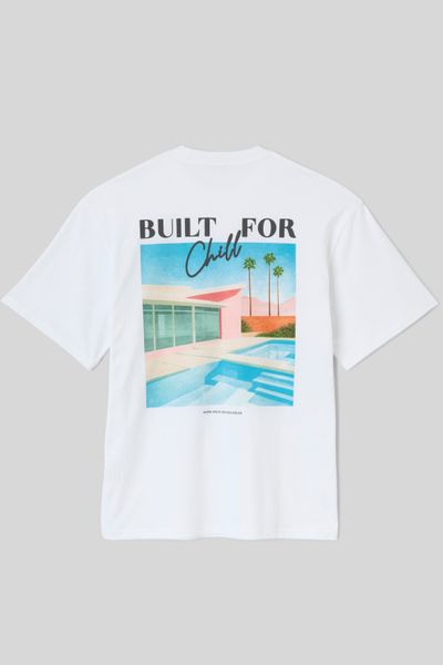 T-shirt imprim&eacute; devant / dos