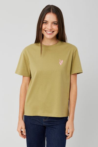 T-shirt imprim&eacute; devant/dos