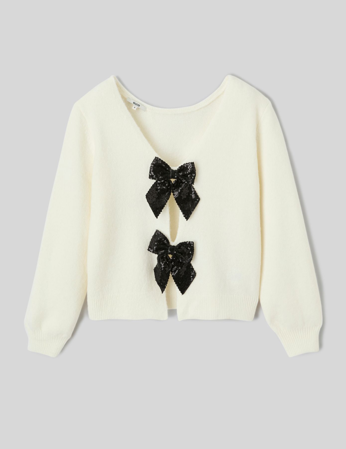 Gilet noeuds sequins