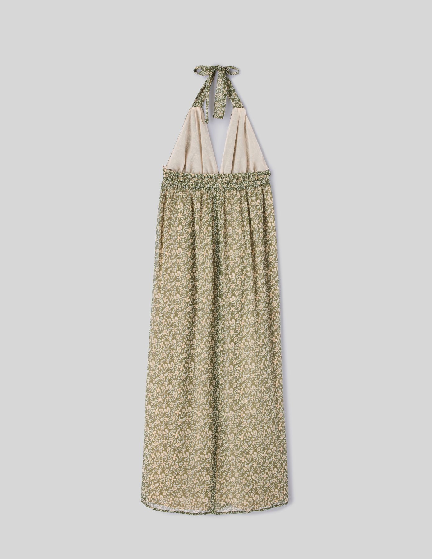 Robe longue imprimée