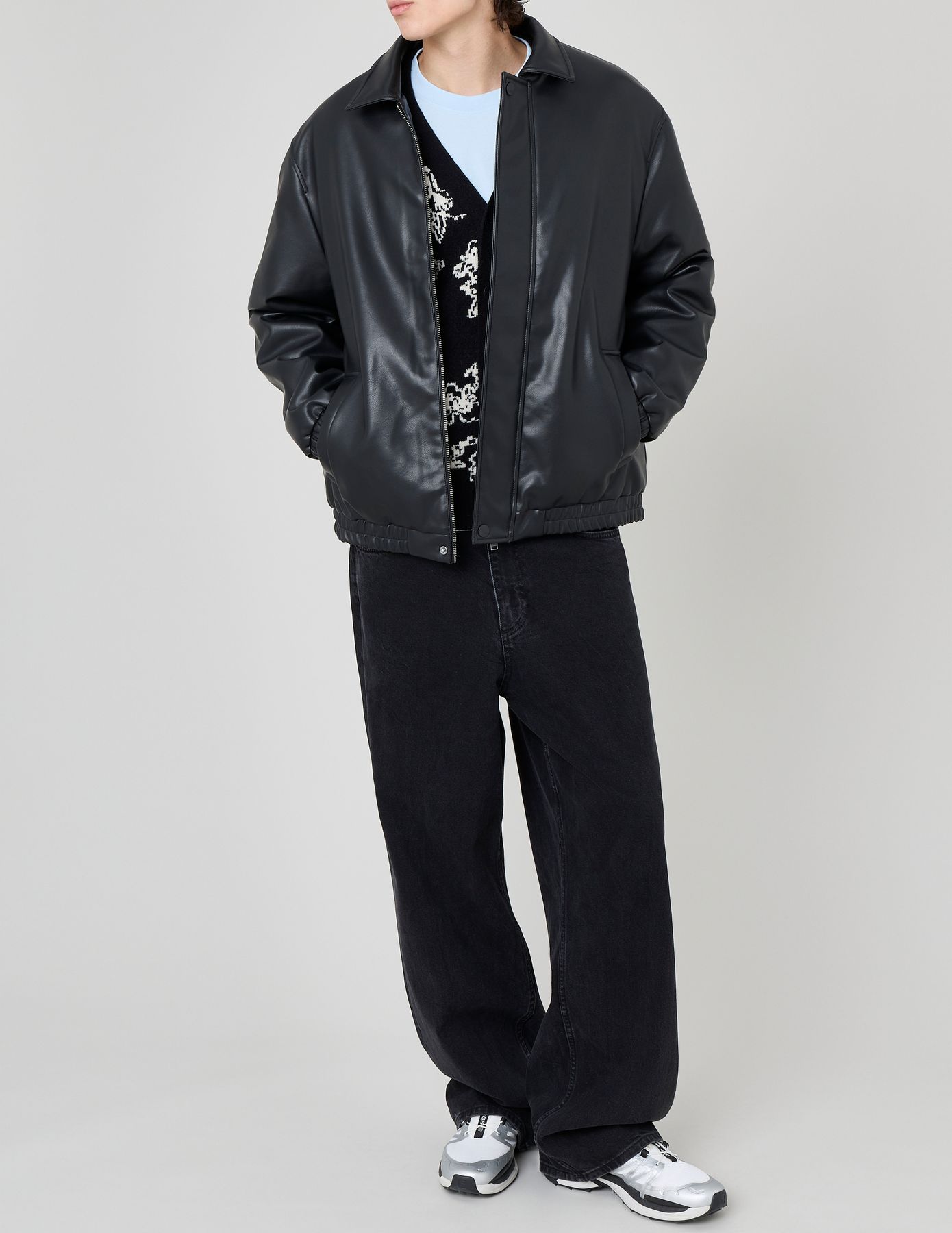 Gilet &agrave; motifs