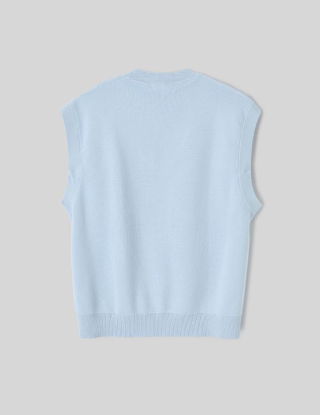 Pull sans manche