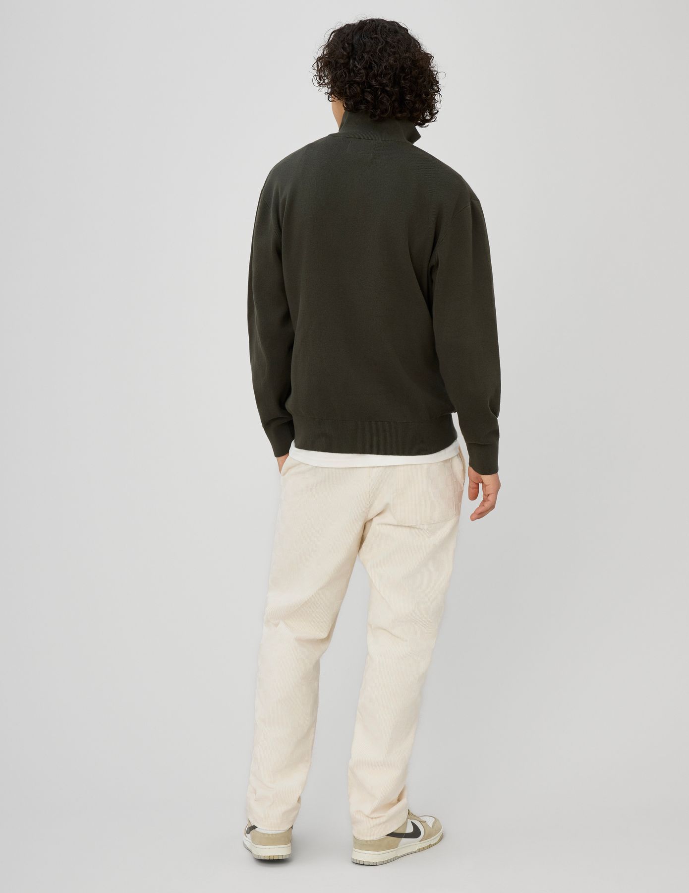 Pantalon velours fantaisie