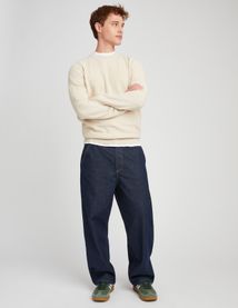 Pull matière fantaisie