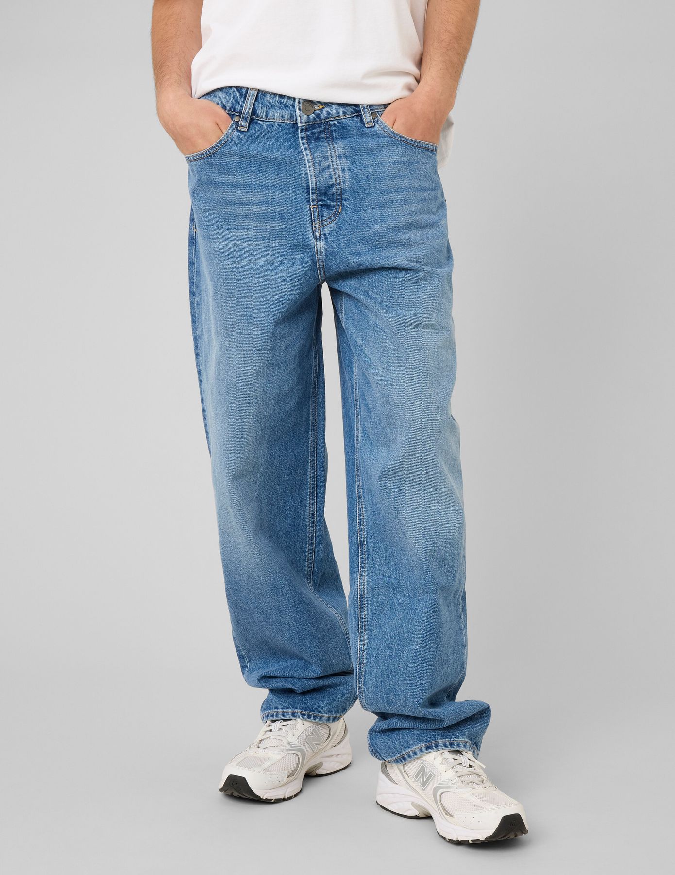 Jean loose double stone
