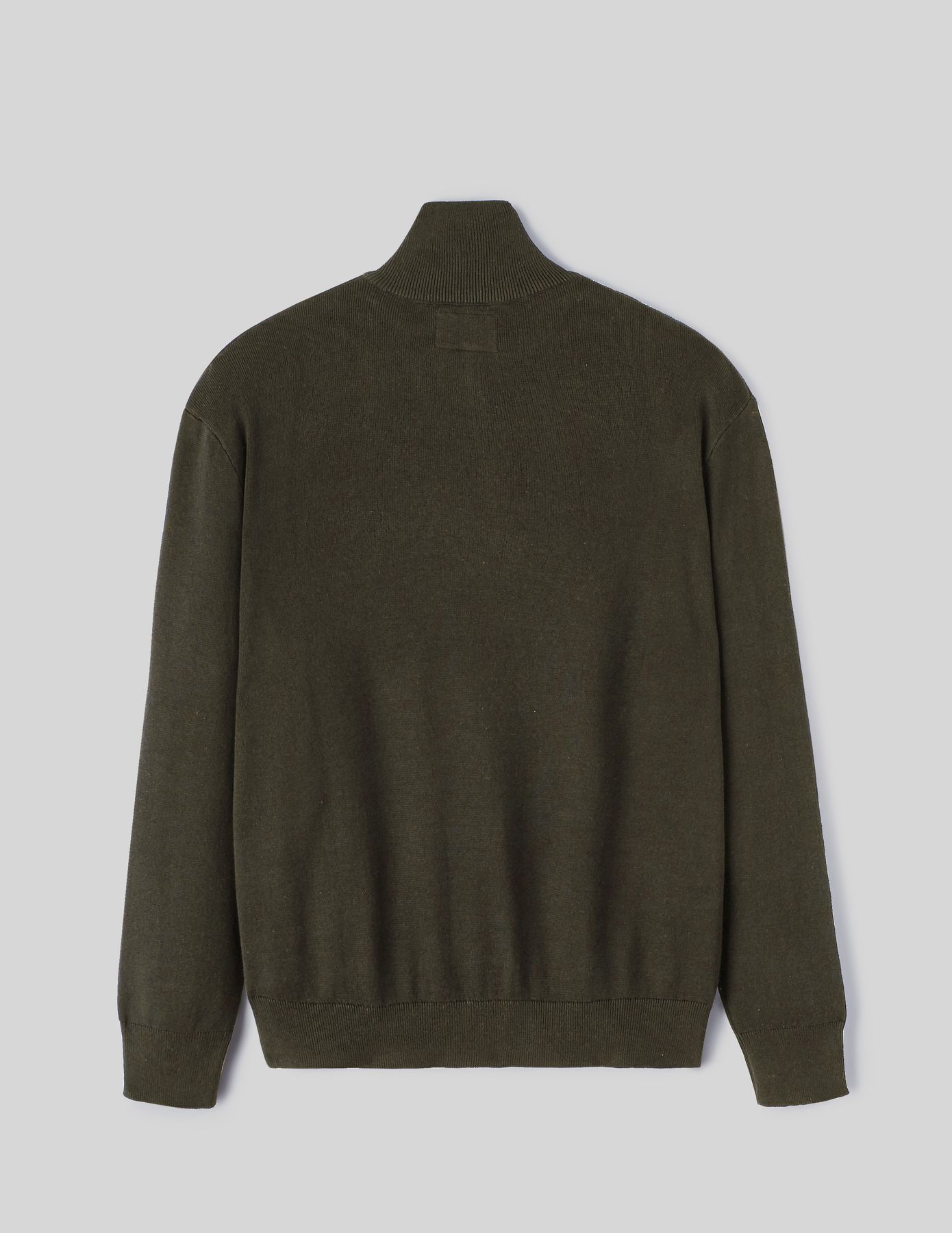 Pull col montant zippé