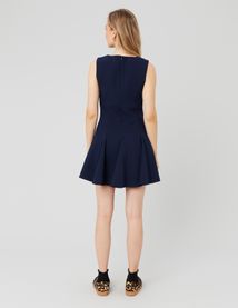 Robe sans manches patineuse