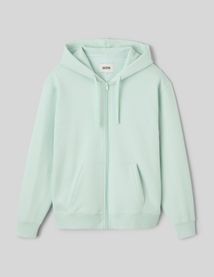 Sweat zipp&eacute; &agrave; capuche