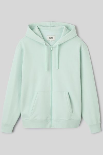 Sweat zipp&eacute; &agrave; capuche