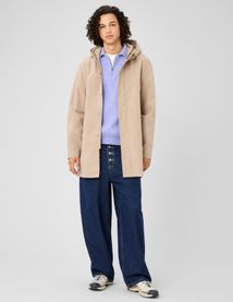 Parka l&eacute;g&egrave;re &agrave; capuche
