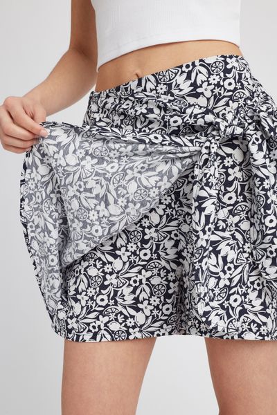 Jupe short imprimée