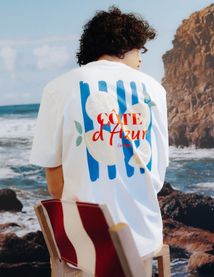 T-shirt imprim&eacute; devant/dos