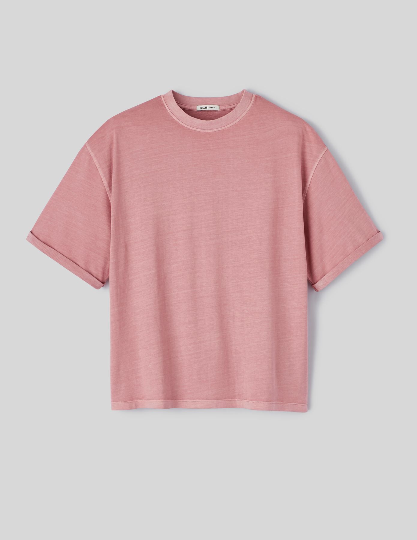 T-shirt d&eacute;lav&eacute; imprim&eacute;