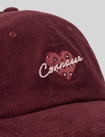 Casquette en velours c&ocirc;tel&eacute;