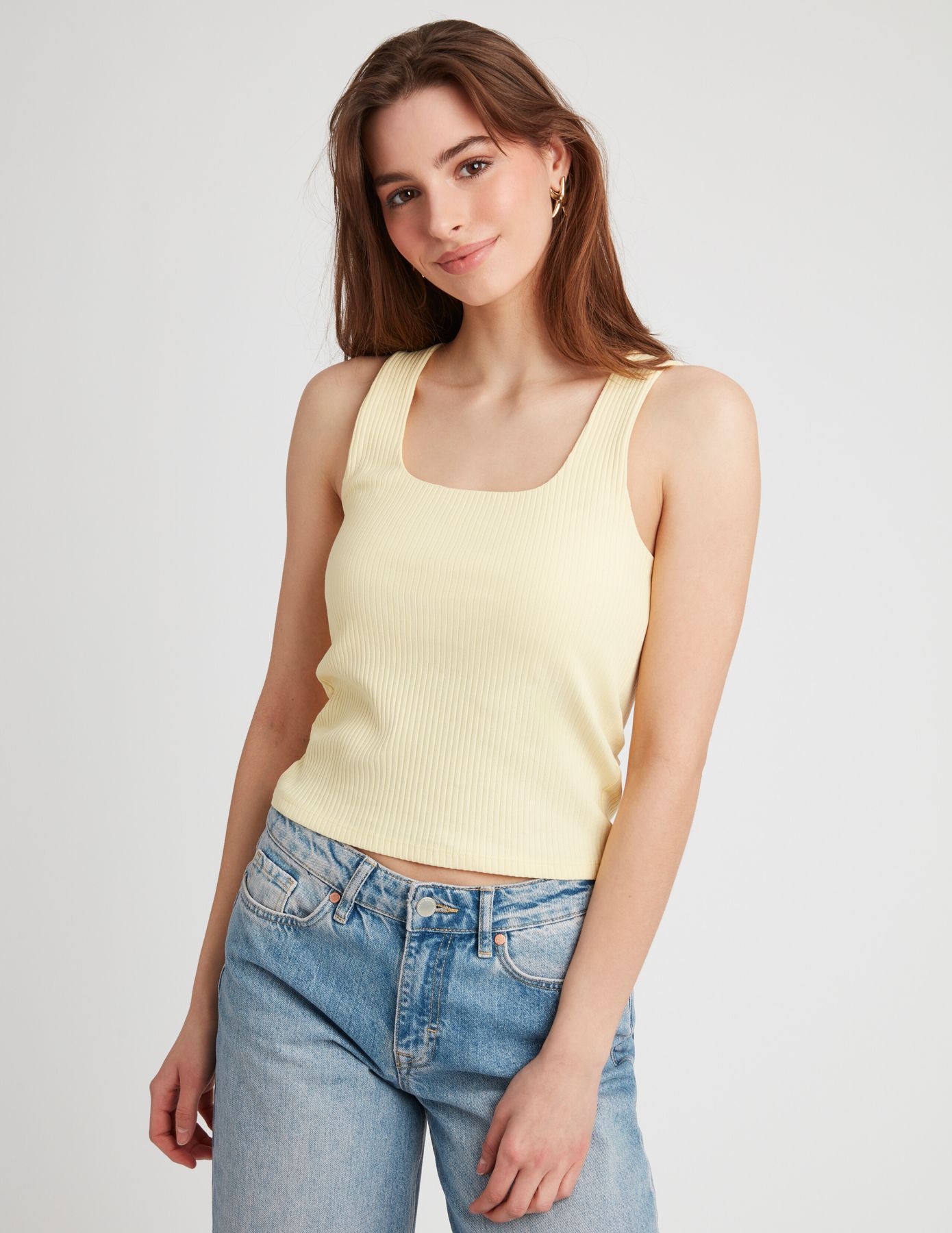 T-shirt encolure carré