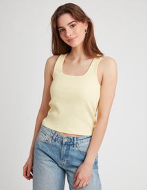 T-shirt encolure carré