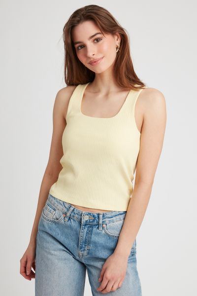 T-shirt encolure carré
