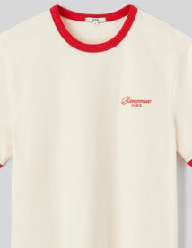T-shirt contrasté