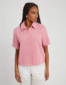 Chemise en gaze de coton