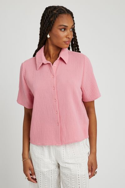Chemise en gaze de coton