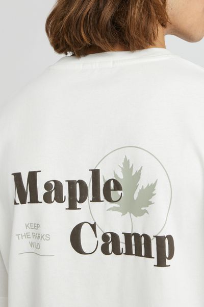 T-shirt imprim&eacute; devant dos