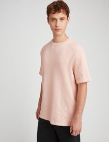 T-shirt matière fantaisie