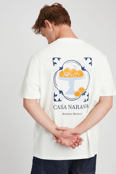T-shirt imprimé devant dos