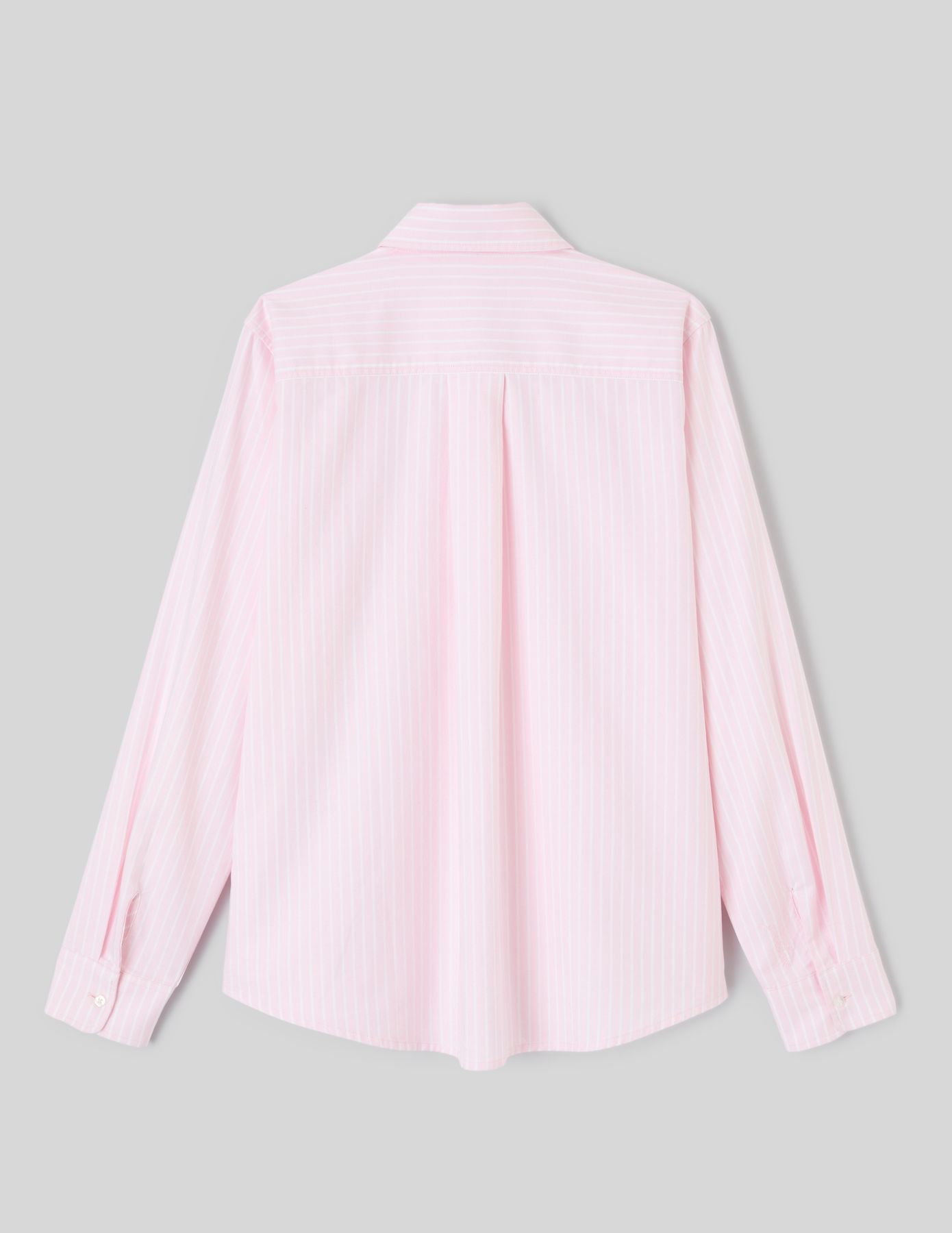 Chemise ray&eacute;e manches longues