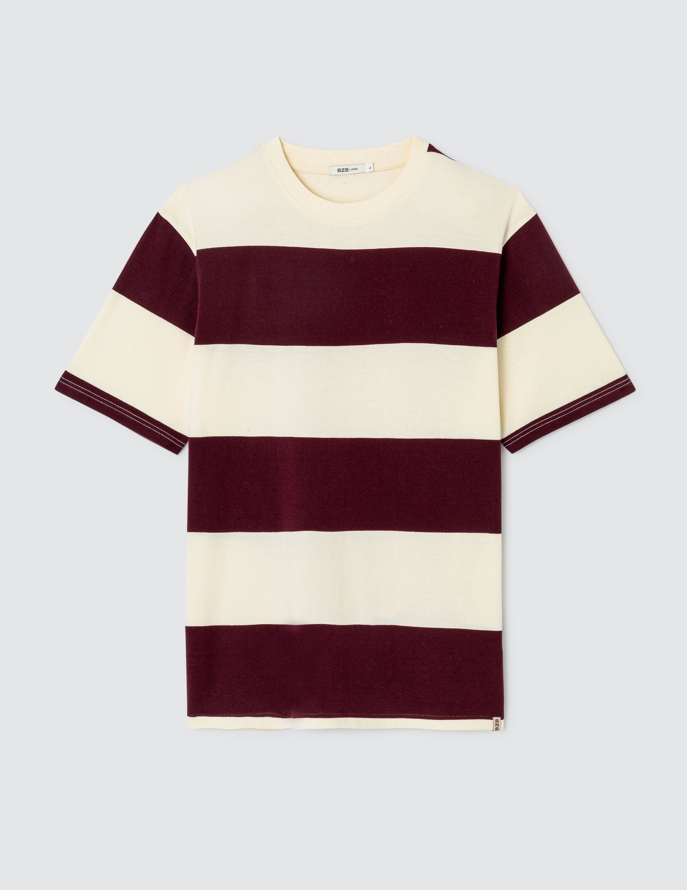 T-shirt maxi rayures