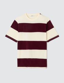 T-shirt maxi rayures