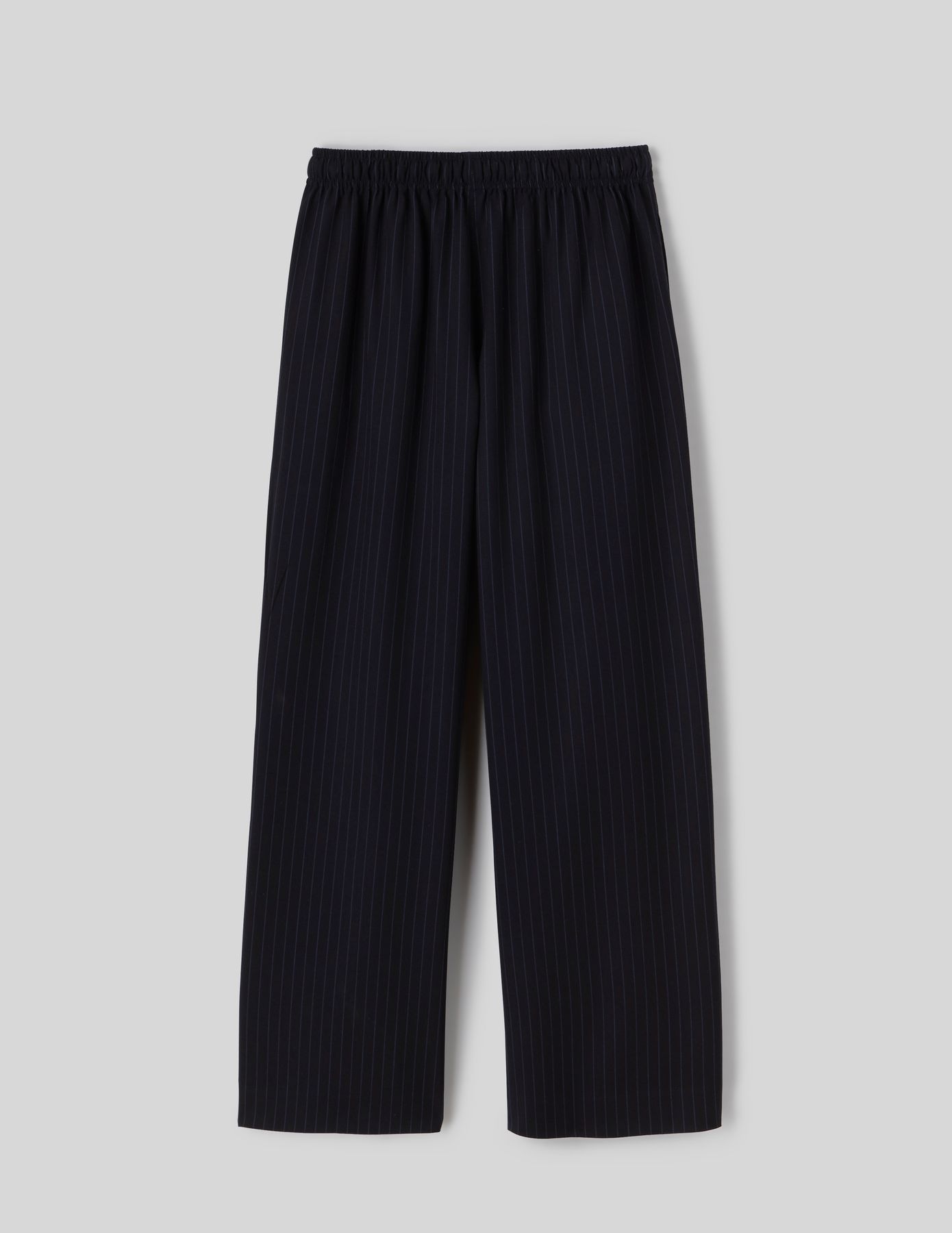 Pantalon fluide rayé