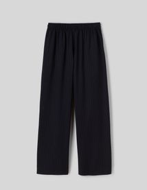 Pantalon fluide rayé