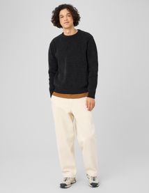 Pull maille chenille