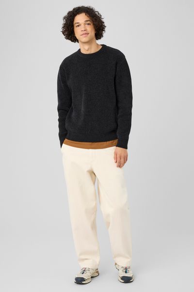 Pull maille chenille