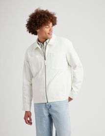 Veste zippée unie