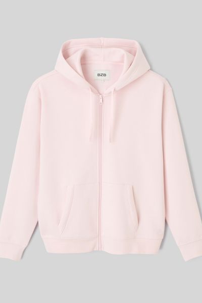 Sweat zippé à capuche