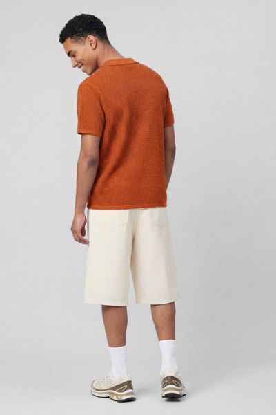 Polo en maille filet