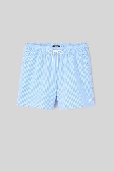 Short de bain seersucker