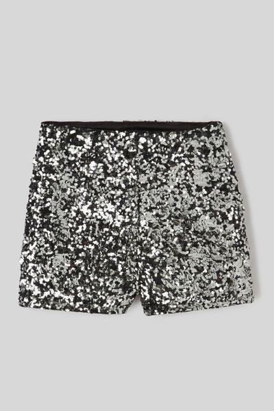 Short &agrave; sequins