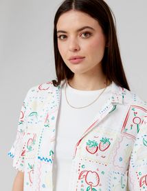 Chemise imprimée