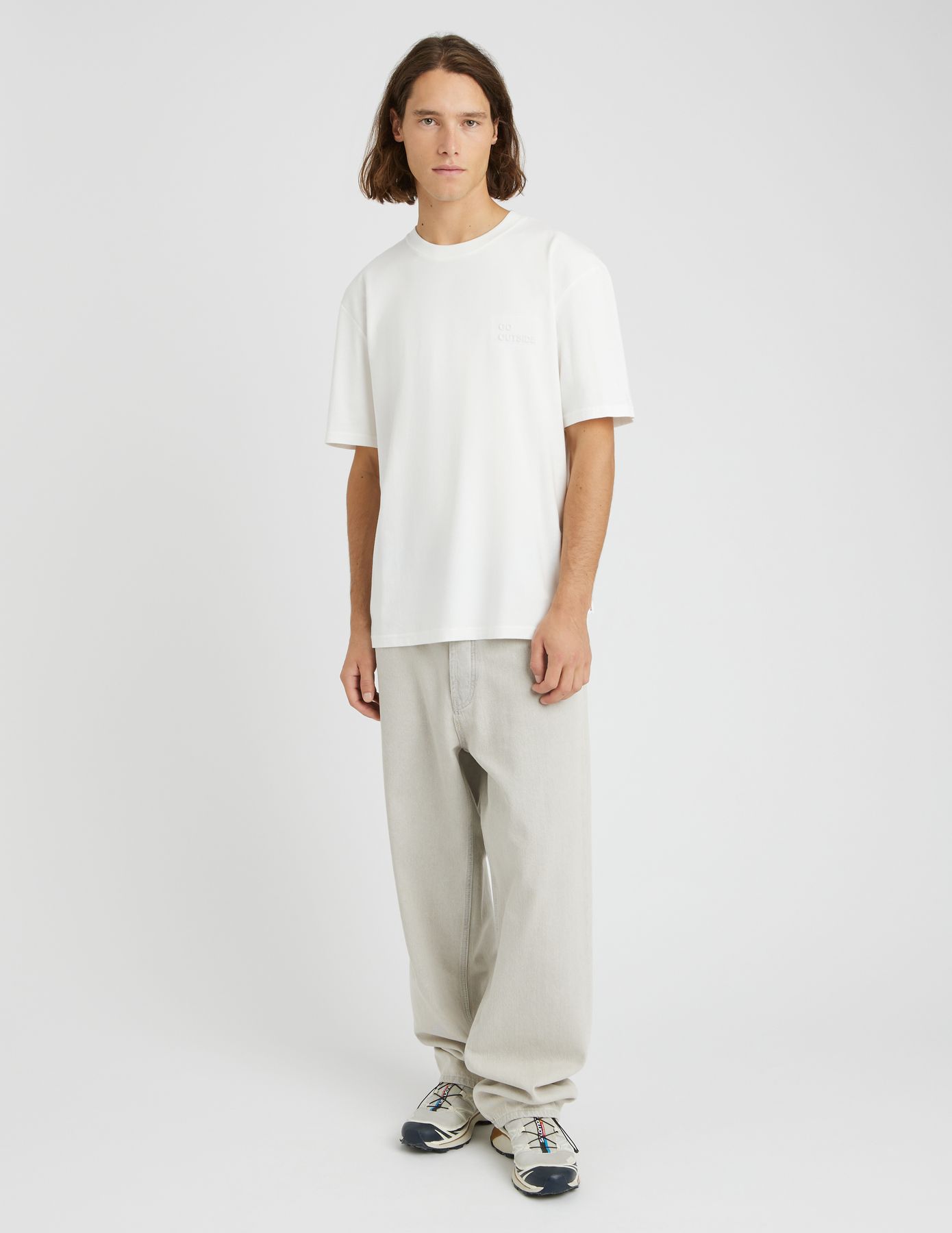 T-shirt imprim&eacute; dos