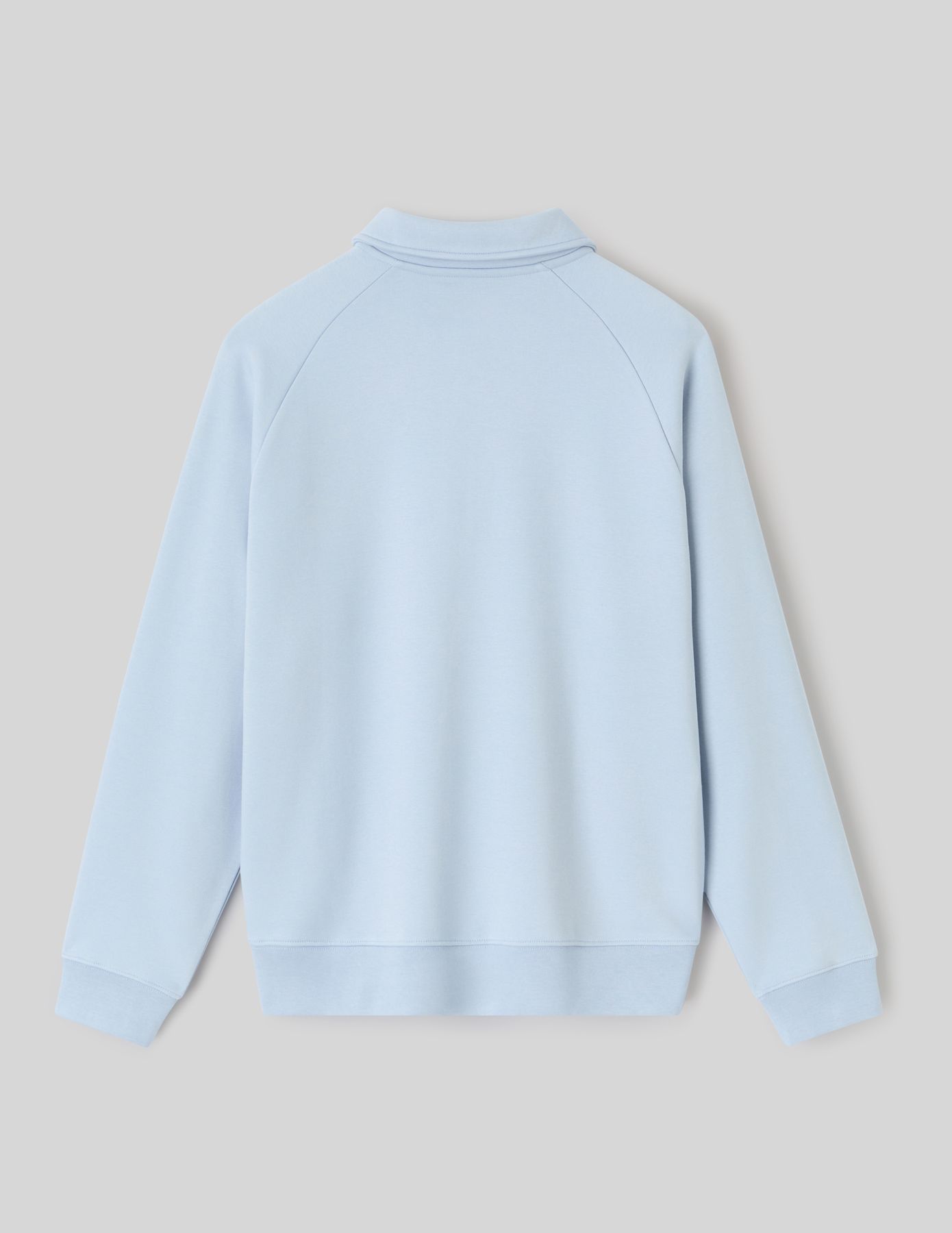 Sweat col polo zipp&eacute;