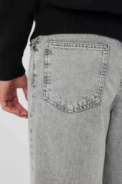Jean loose gris clair