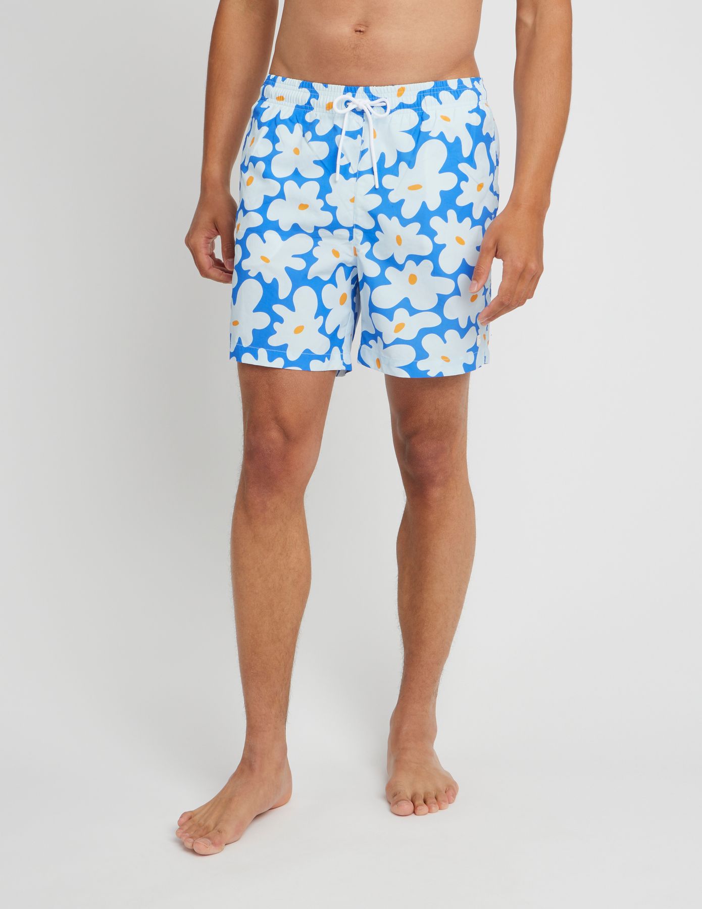 Short de bain AOP fleurs